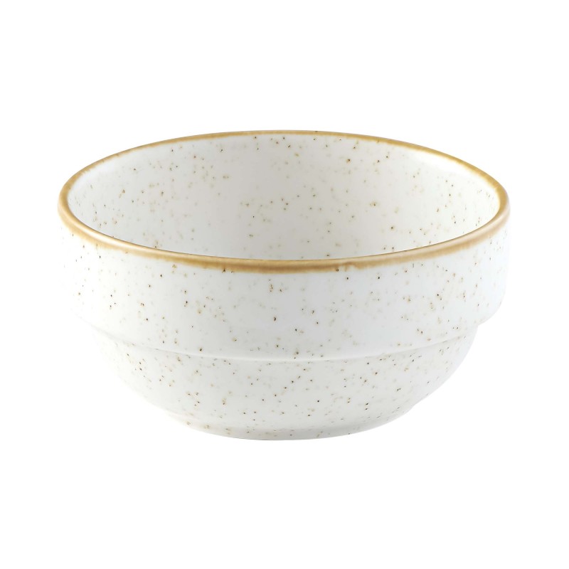 Bol empilable Stonecast Barley White, 115x(h)55mm - Finedine