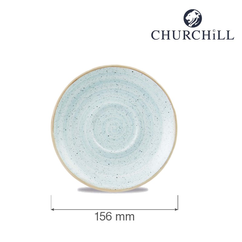Soucoupe en porcelaine Duck Egg Stonecast, 156 mm - Finedine