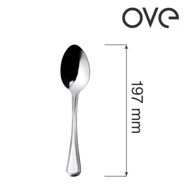 Cuillère à soupe Bologna, OVE, 197 mm, Lot de 12 - Finedine