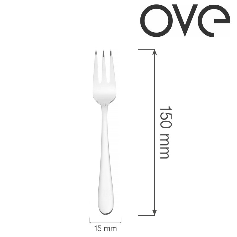 Fourchette à gâteau Como, OVE, 150 mm, Lot de 12 - Finedine