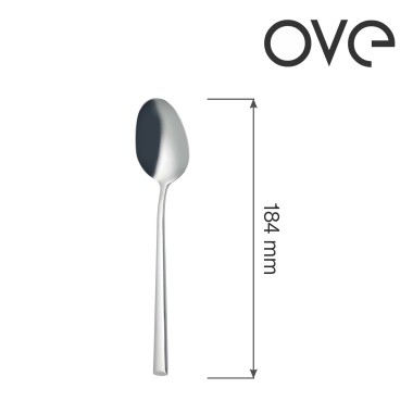 Cuillère à dessert Fjord, OVE, 184 mm, Lot de 12 - Finedine
