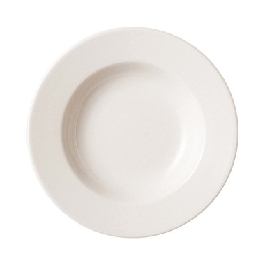 Assiette à bord plat Dove, 230x(h)44mm, Lot de 6 - Finedine