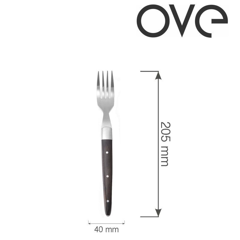 Fourchette à steak Corfu - set de 6, OVE, 205 mm - Finedine
