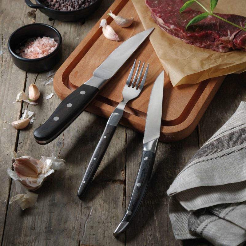 Fourchette à steak Corfu - set de 6, OVE, 205 mm - Finedine