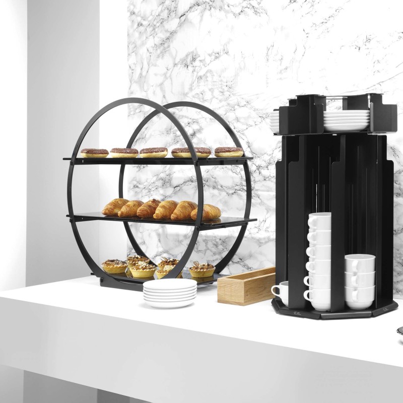 Colonne buffet Skiatos, 9 niveaux, 250x250x260mm - Finedine