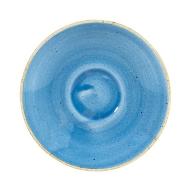 Sous-tasse en pierre bleu myosotis 4,5" / 118 mm - Finedine