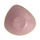 Bol triangulaire Petal Pink en Stonecast, 235 mm - Finedine