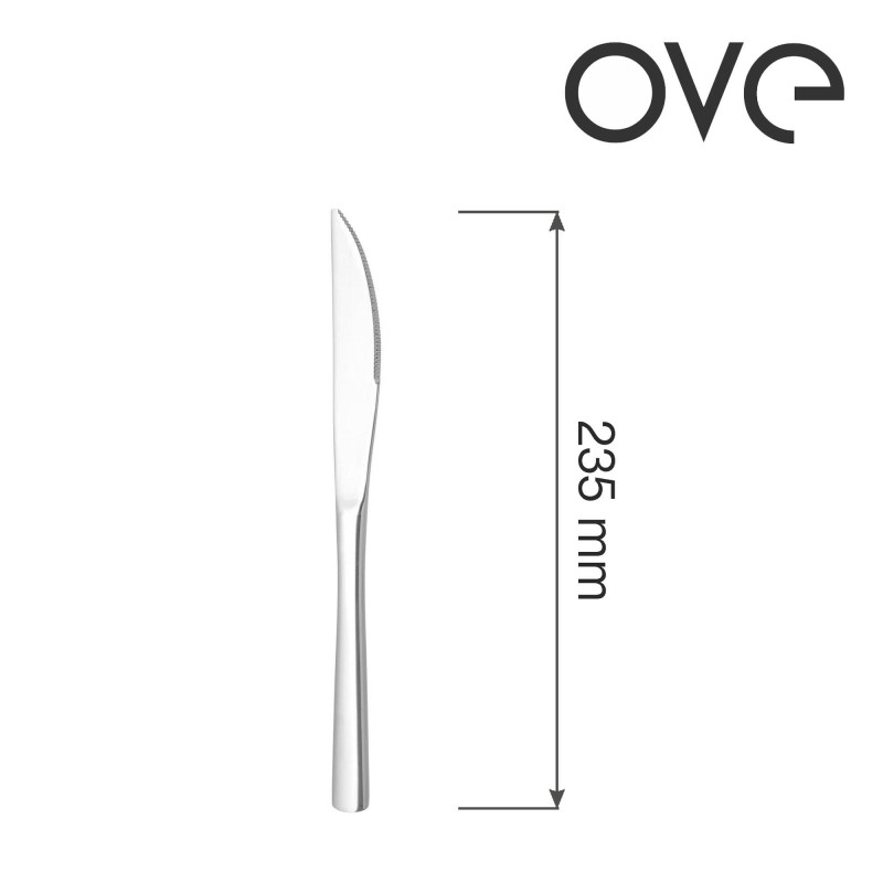 Couteau de table Bergen, OVE, 235 mm, Lot de 12 - Finedine