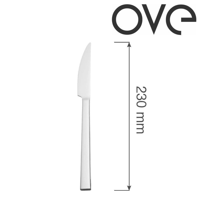 Couteau de table Lugano, OVE, 230 mm, Lot de 12 - Finedine