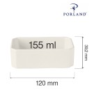 Conteneur Dove pour sachets, 70x120mm, Lot de 6 - Finedine