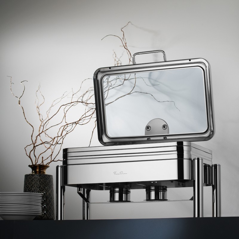 Châssis pour plat chauffant De Luxe Eco GN2 / 3 - Finedine