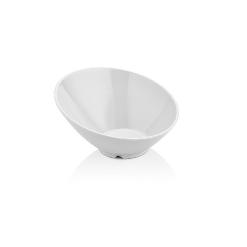 Bassin incliné en mélamine, blanc, 233x(h)125mm - Finedine