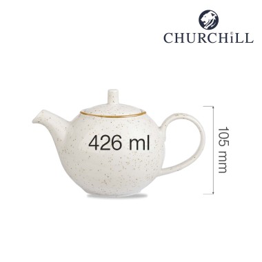 Pot à boisson en Barley White Stonecast, 426 ml - Finedine