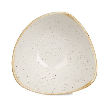 Bol triangulaire Stonecast Barley White, 185 mm - Finedine