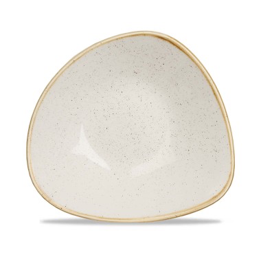 Bol triangulaire Stonecast Barley White, 235 mm - Finedine