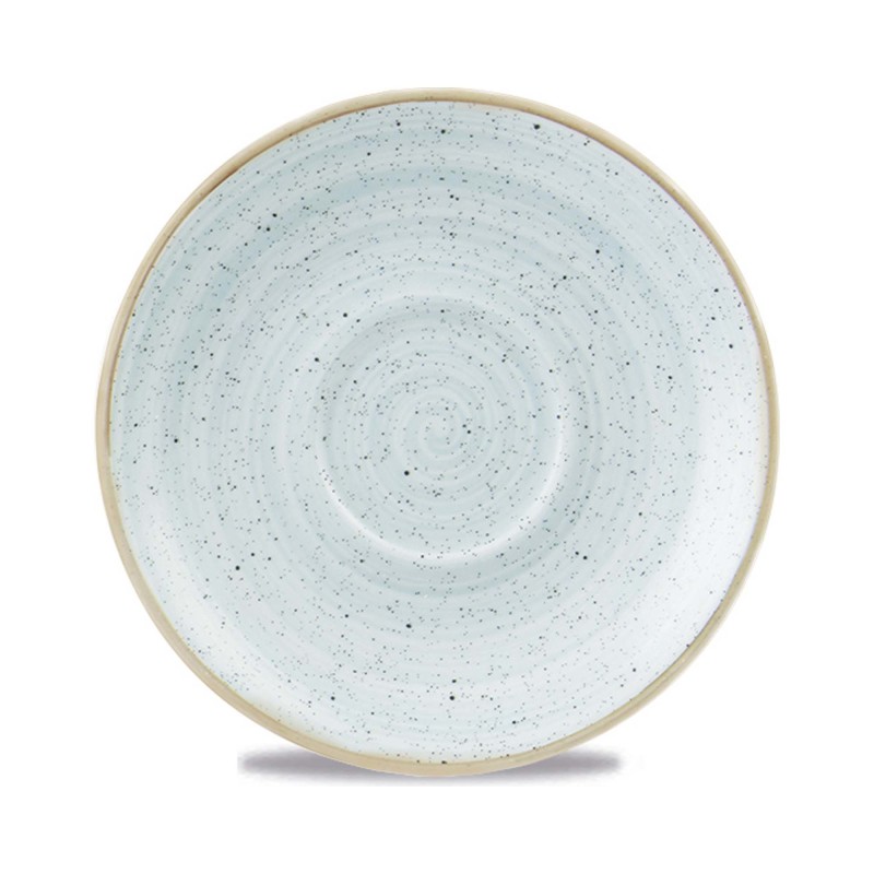 Saucer à espresso Duck Egg en Stonecast, 118 mm - Finedine
