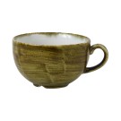 Tasse à cappuccino Stonecast Plume Verte, 340ml - Finedine