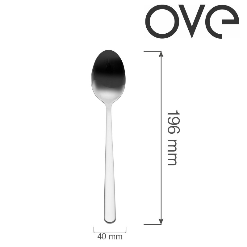 Cuillère à soupe Adria, OVE, 196 mm, Lot de 12 - Finedine