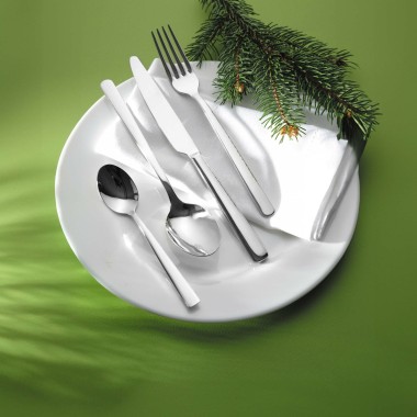 Cuillère à soupe Adria, OVE, 196 mm, Lot de 12 - Finedine