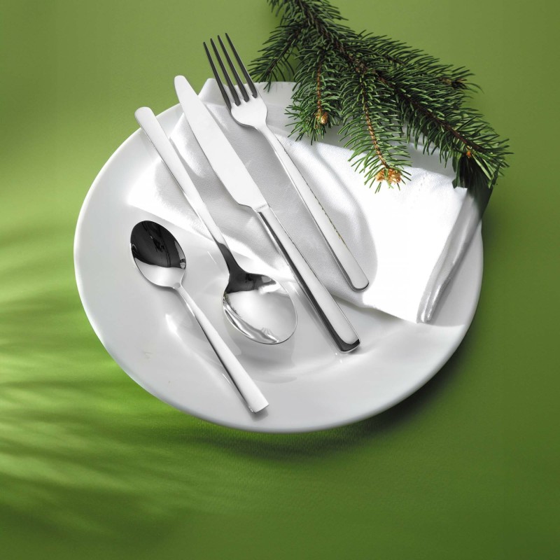 Cuillère à soupe Adria, OVE, 196 mm, Lot de 12 - Finedine