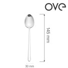 Cuillère à thé Amarone, OVE, 145 mm, Lot de 12 - Finedine