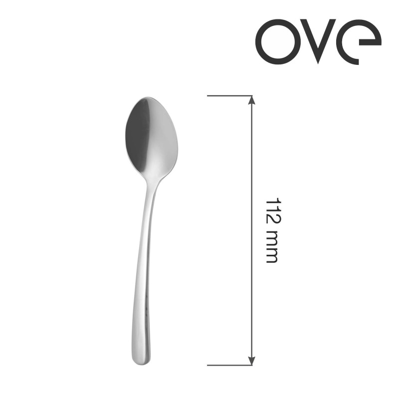 Cuillère à café Bergen, OVE, 112 mm, Lot de 12 - Finedine