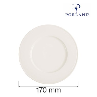 Assiette plate rectangulaire, 170 mm, Lot de 6 - Finedine
