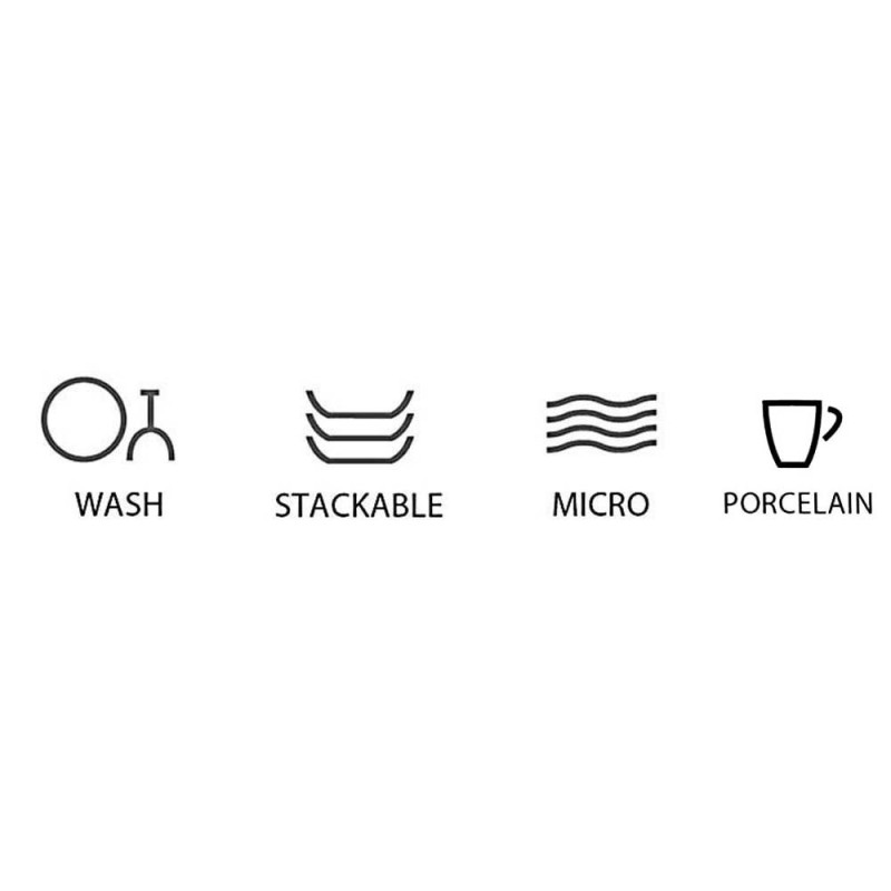 Assiette plate rectangulaire, 230 mm, Lot de 6 - Finedine