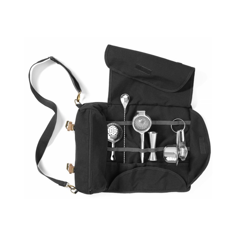 Sac à bartender, Bar Up, noir, 210x370x(H)70mm - Finedine