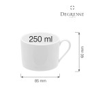 Collection L Fragment Blanc tasse à café 25 cl - Finedine
