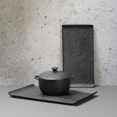T8924: Soupière avec couvercle et anse, 140 mm - Finedine