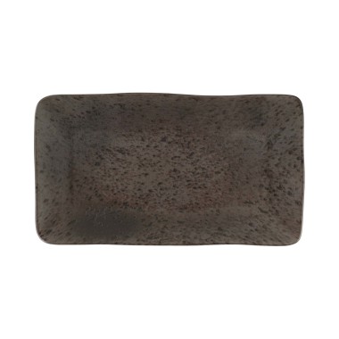 Assiette rectangulaire en pierre de fer 280 mm - Finedine