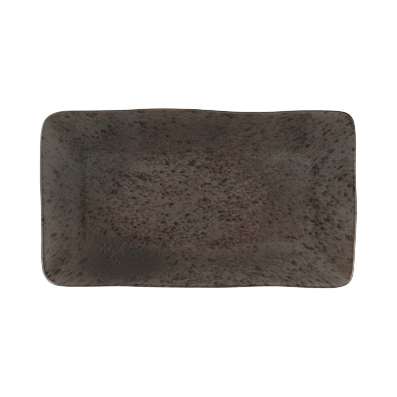 Assiette rectangulaire en pierre de fer 280 mm - Finedine