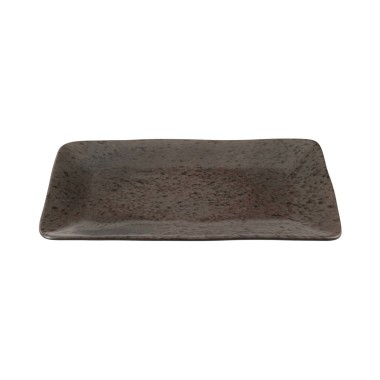 Assiette rectangulaire en pierre de fer 280 mm - Finedine