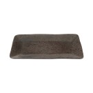 Assiette rectangulaire en pierre de fer 280 mm - Finedine