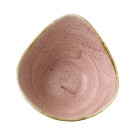 Bol triangulaire Stonecast rose pétale, 153 mm - Finedine