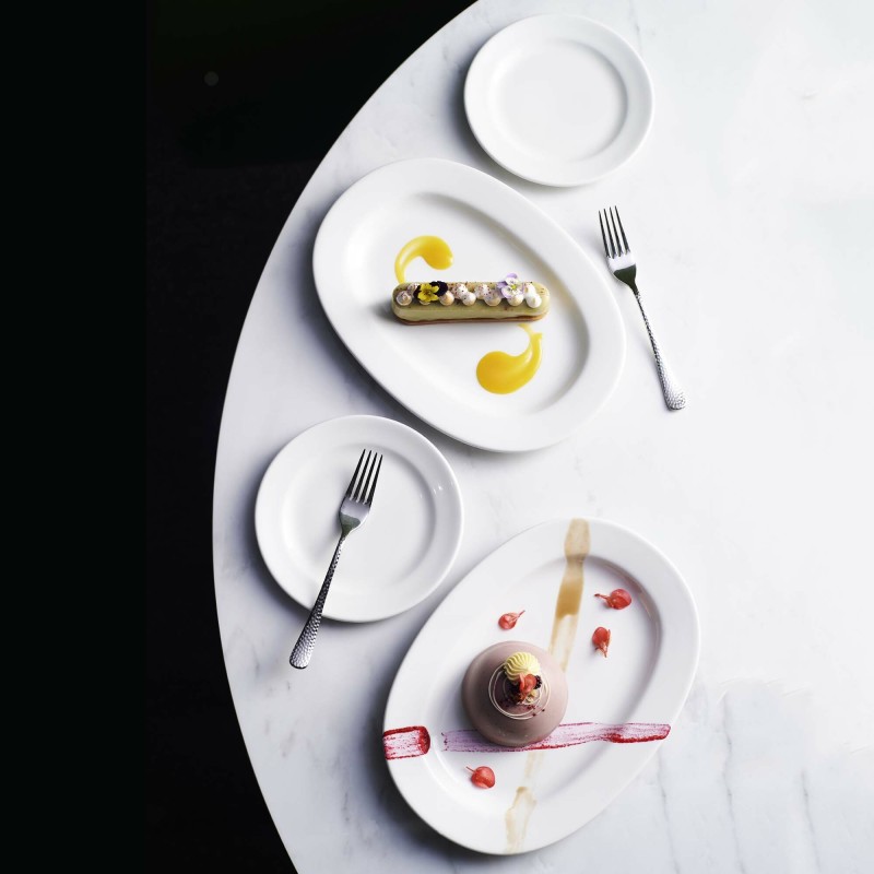 Bol à bord standard Alc Ambiance blanc 280 mm - Finedine