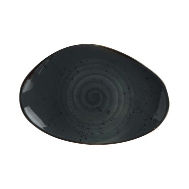 Assiette en forme organique Arando, 350x210mm - Finedine