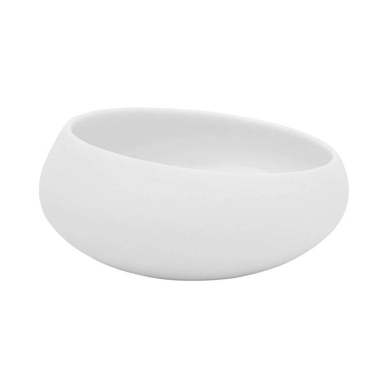 Bol à bord incliné Cocottes Blanc Sable 30 cl - Finedine