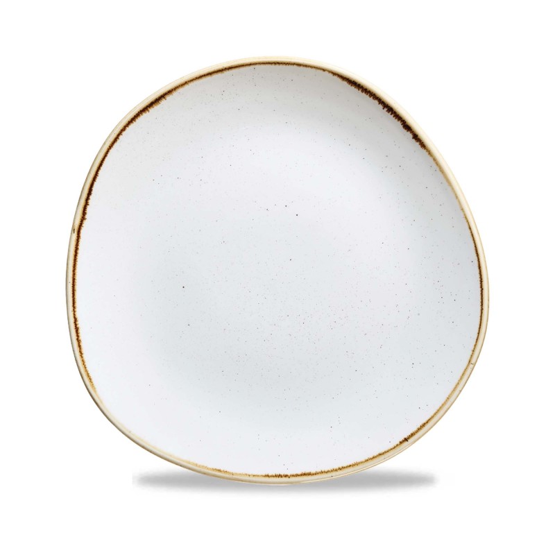 Assiette ronde Stonecast Barley White, 210 mm - Finedine