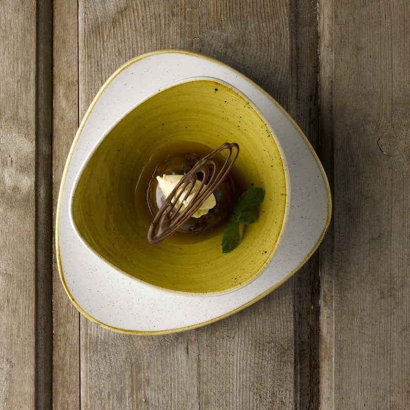 Assiette ronde Stonecast Barley White, 264 mm - Finedine