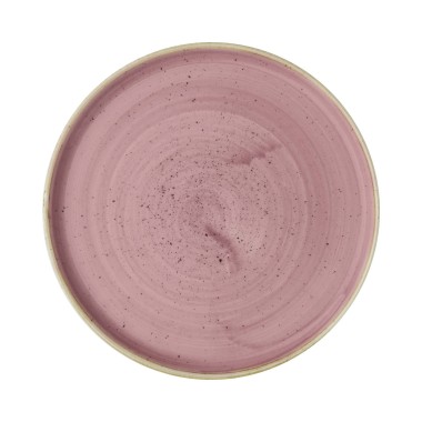 Assiette à bord Stonecast rose pétale, 210 mm - Finedine