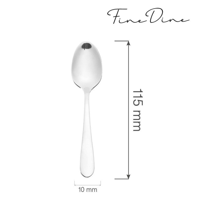Cuillère à café Como, OVE, 115 mm, Lot de 12 - Finedine