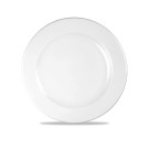 Assiette profilée blanche, 210 mm, Lot de 12 - Finedine