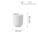 Porte-cure-dent Bianco, 40x(H)50mm, Lot de 6 - Finedine