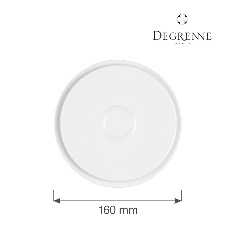 SAUCISSE EN PORCELAINE RONDE 16 CM, Lot de 6 - Finedine