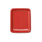 Plateau en porcelaine GN 1/1, rouge, (h)20mm - Finedine