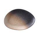 Assiette en forme de lune biologique, 260 mm - Finedine