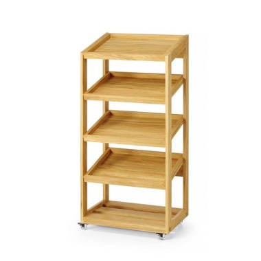 Support en chêne à 4 niveaux 574x400x1197 mm - Finedine