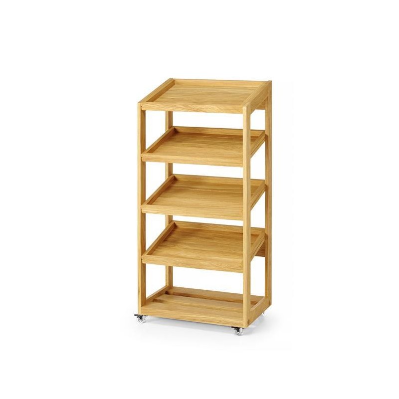 Support en chêne à 4 niveaux 574x400x1197 mm - Finedine